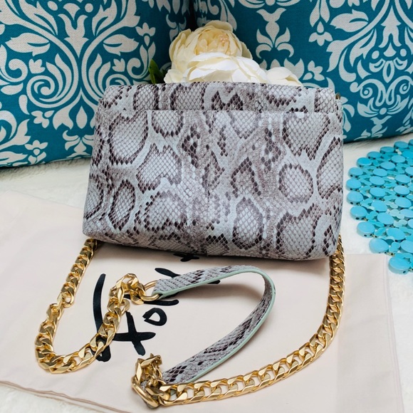 Foley+Corrina Ziggy Crossbody in Misty Viper - Picture 4 of 8